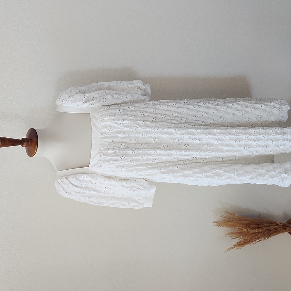 Anthropologie Maeve Puff Sleeve Shift Dress